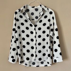 Polka Dot Blouse